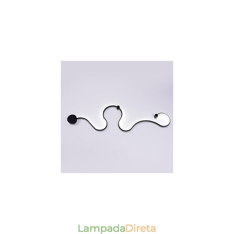 Apliques de parede Moderno Contemporâneo Pintura Característica Alumínio Luz de parede para Quarto Escada Sala de estar Lâmpada