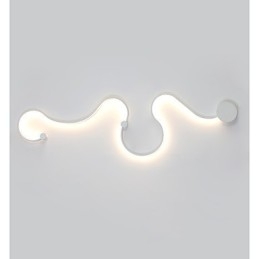 Apliques de parede Moderno Contemporâneo Pintura Característica Alumínio Luz de parede para Quarto Escada Sala de estar Lâmpada