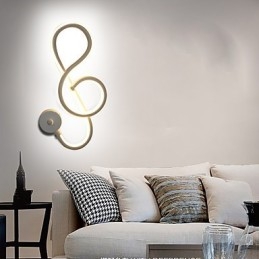 Simples Moderno Criativo Barra de Luz Parede Corredor Embutido Lâmpada Corredor Luzes Quarto Lâmpada de Cabeceira Lâmpada de Alumínio