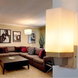 Recurso contemporâneo moderno para arandelas de parede Uplight