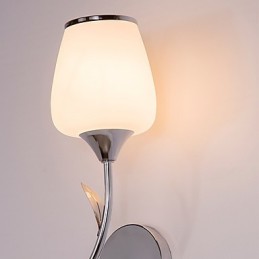 Luminária de parede metálica moderna contemporânea embutida e de teto Hugger, luminária de parede com destaque