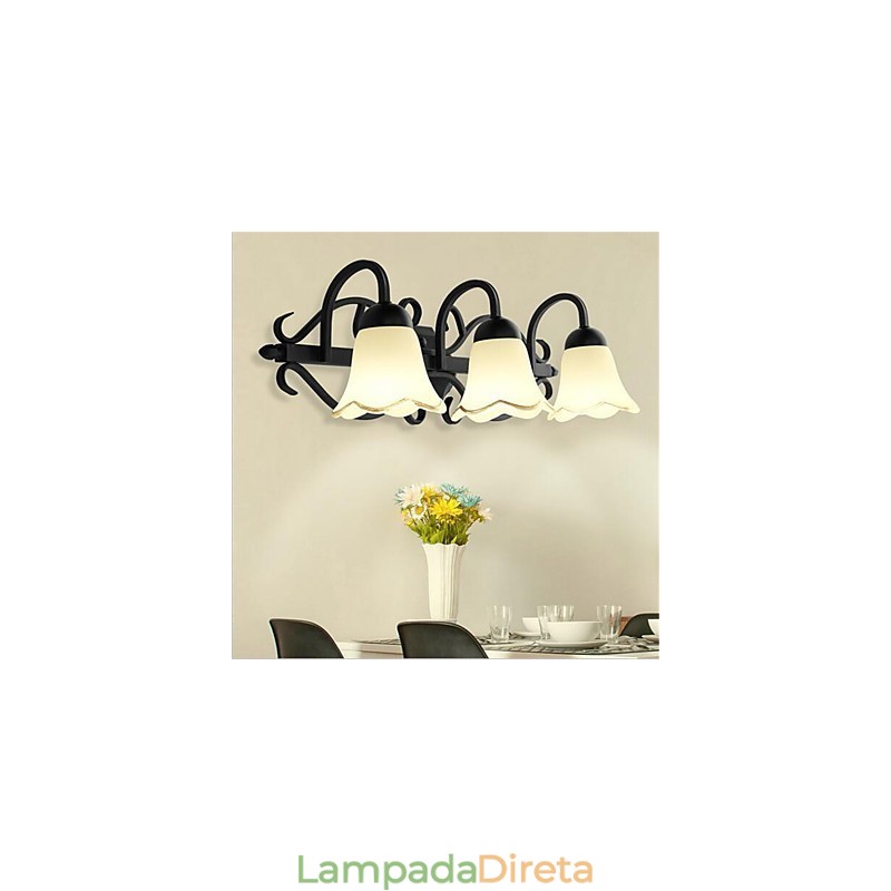 Pintura retrô country com recurso para proteção ocular Luz ambiente Luz de parede Luz de parede
