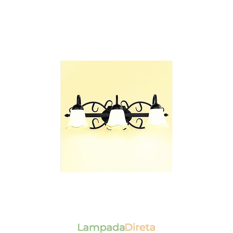 Pintura retrô country com recurso para proteção ocular Luz ambiente Luz de parede Luz de parede