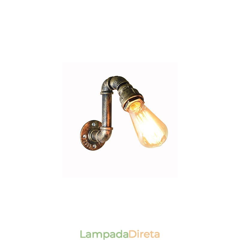 Luminária de parede com luz ambiente