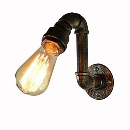 Luminária de parede com luz ambiente