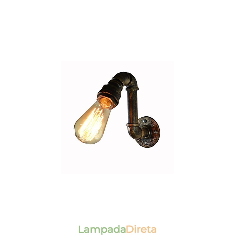Luminária de parede com luz ambiente