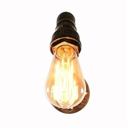 Luminária de parede com luz ambiente