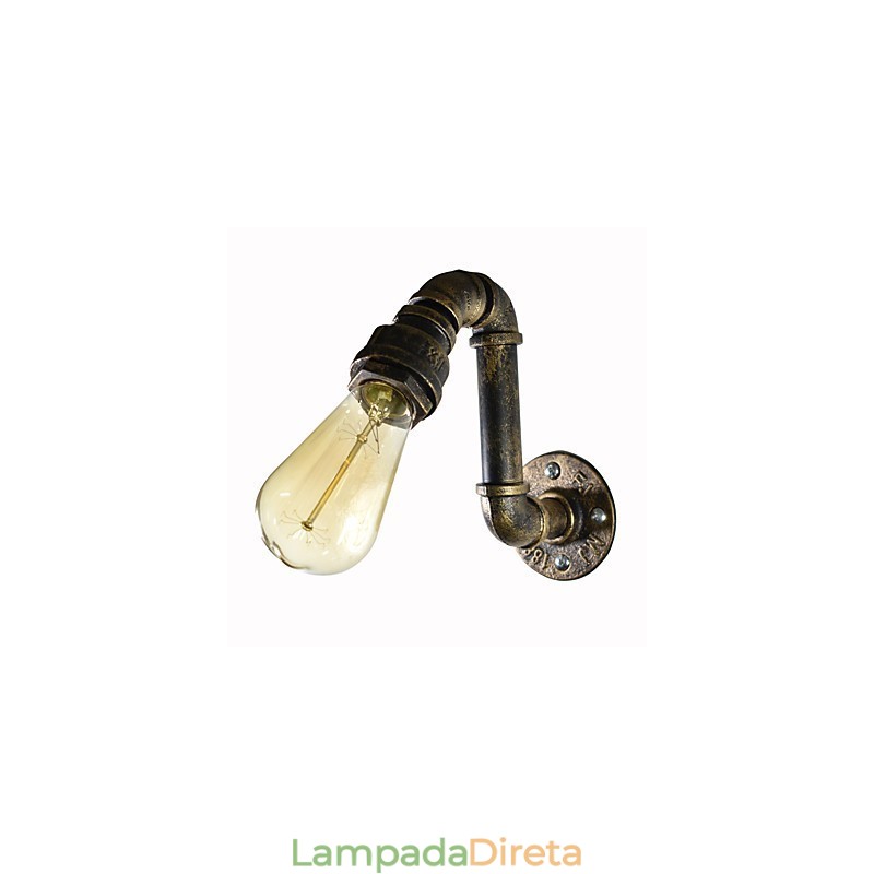 Luminária de parede com luz ambiente