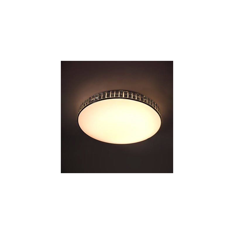 Luminária de teto moderna embutida em acrílico com pintura em metal 90 265V