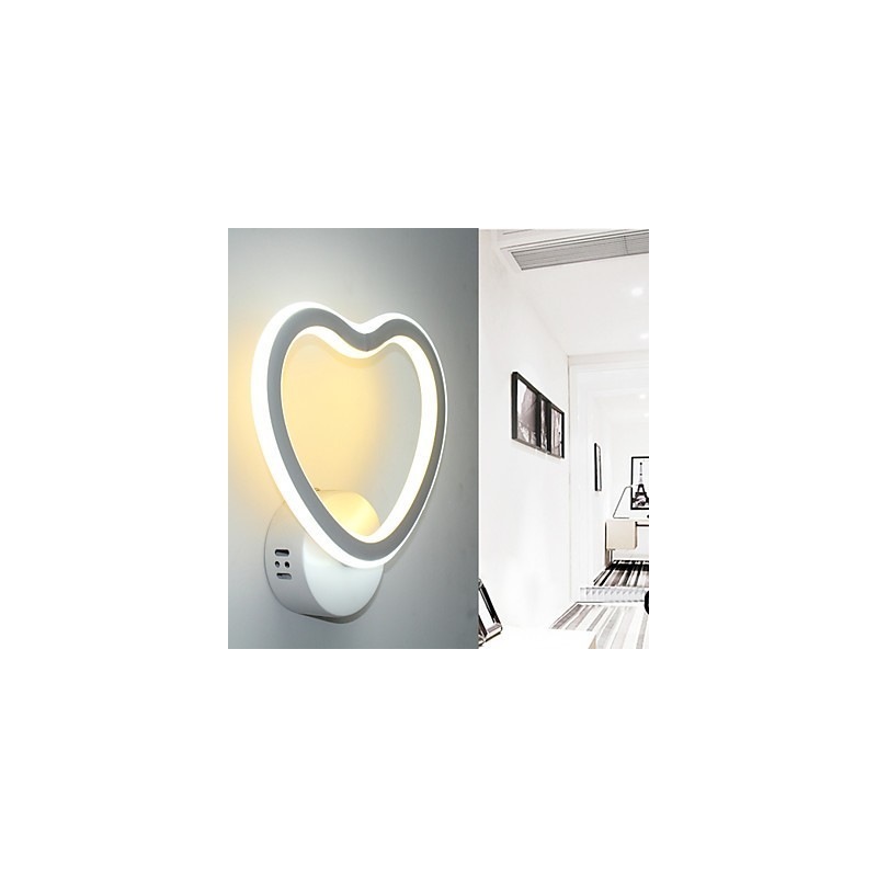Luminária de parede moderna e minimalista, luminária de parede para sala de estar, quarto, cabeceira, corredor, luminária de parede criativa, luminária de alumínio da moda