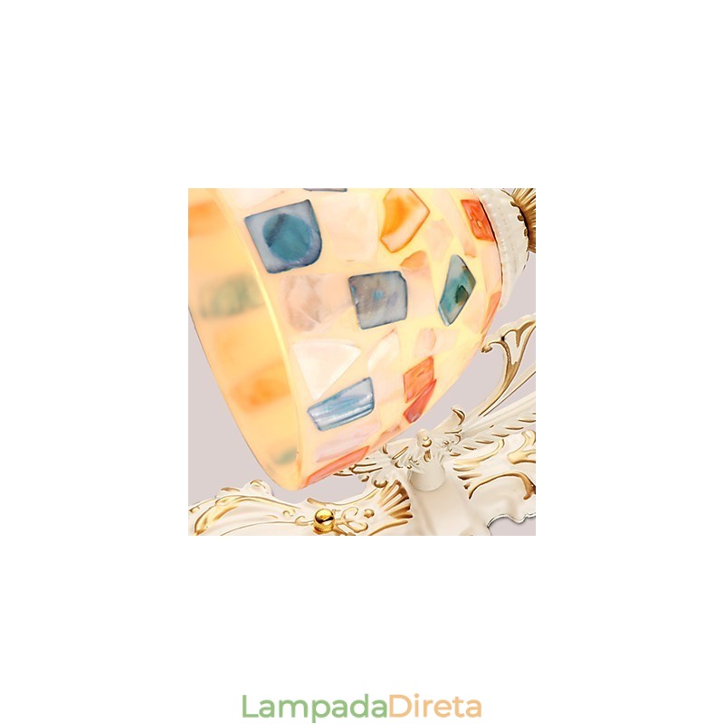 Pintura rústica de chalé para arandelas de parede downlight