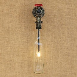 Recurso de bronze antigo retrô country para proteção ocular estilo mini luz ambiente