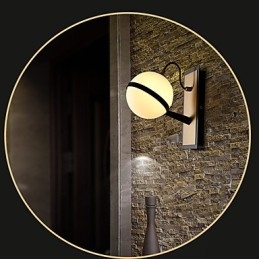 Recurso contemporâneo moderno para arandelas de parede com luz ambiente