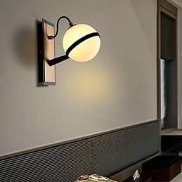 Recurso contemporâneo moderno para arandelas de parede com luz ambiente