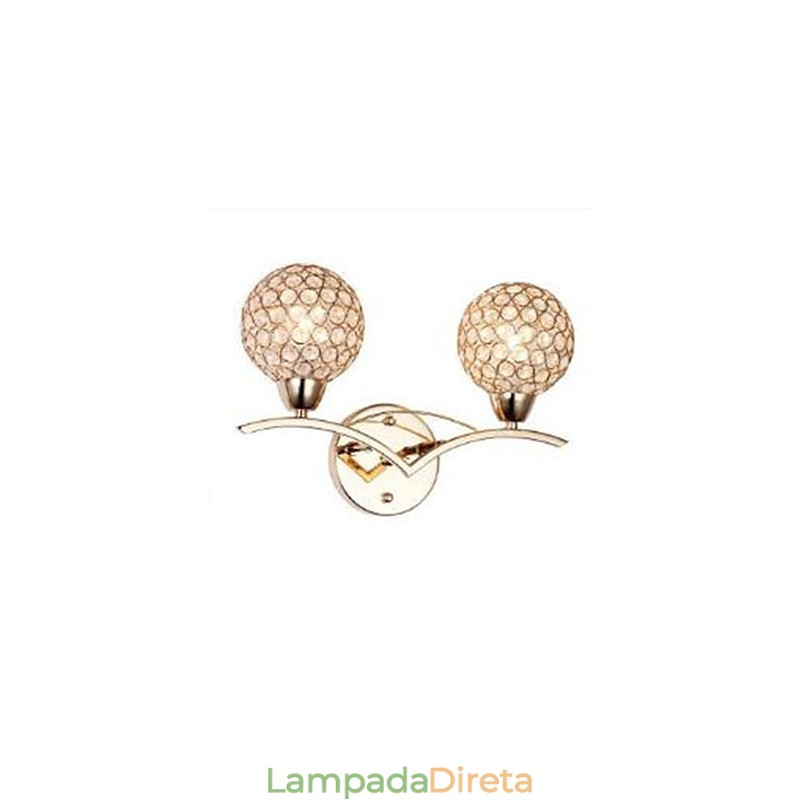 A simplicidade da lâmpada de cristal moderna, lâmpada de cabeceira criativa para quarto, sala de jantar, luzes de corredor