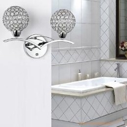 A simplicidade da lâmpada de cristal moderna, lâmpada de cabeceira criativa para quarto, sala de jantar, luzes de corredor