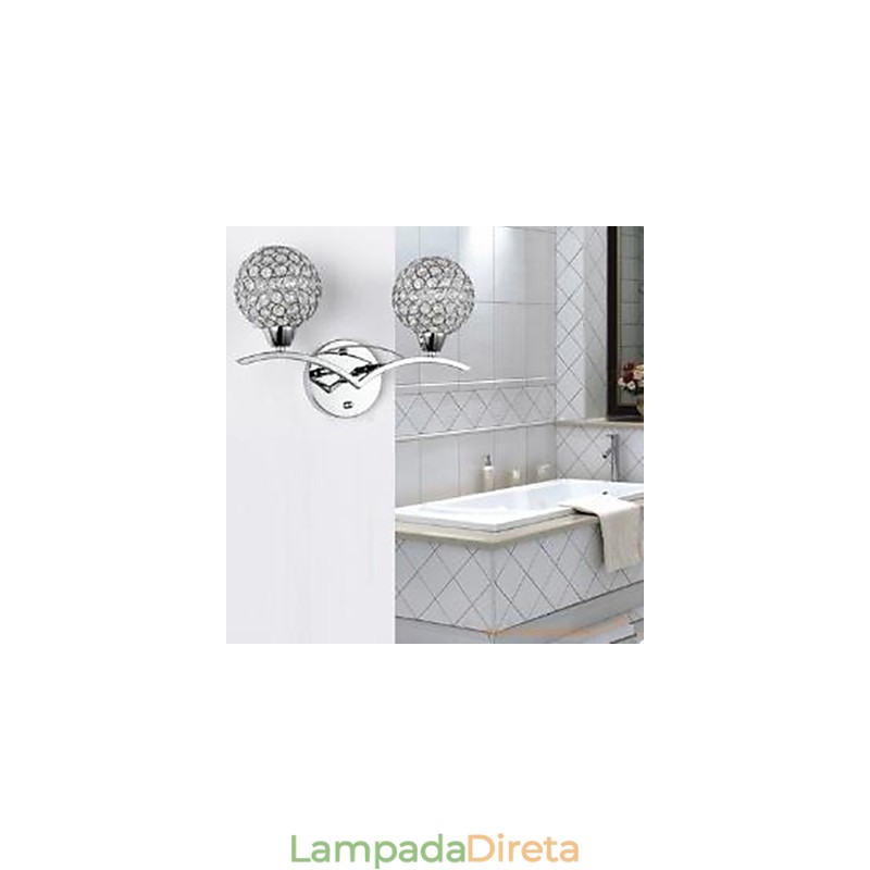 A simplicidade da lâmpada de cristal moderna, lâmpada de cabeceira criativa para quarto, sala de jantar, luzes de corredor