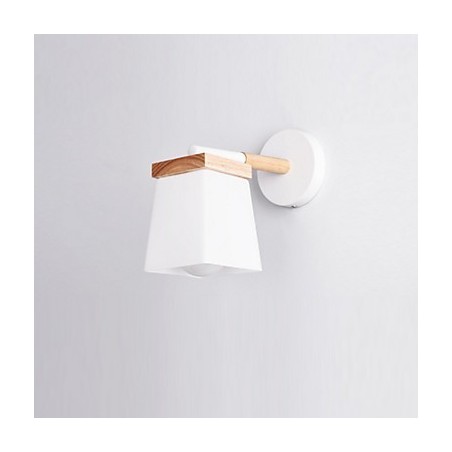 Luminária de parede Squere Glassshade para quarto, luminária de parede moderna com luz ambiente, luminária de parede Luminária de parede Squere Glassshade para quarto, luminária de parede moderna com luz ambiente, luminária de parede