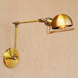 Pintura Vintage Country Recurso para Mini Estilo Braço oscilante Proteção para os olhos Luz ambiente Braço oscilante Luzes de parede
