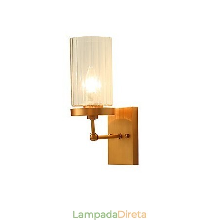 Recurso de latão country clássico tradicional para arandelas de parede estilo mini uplight Recurso de latão country clássico tradicional para arandelas de parede estilo mini uplight