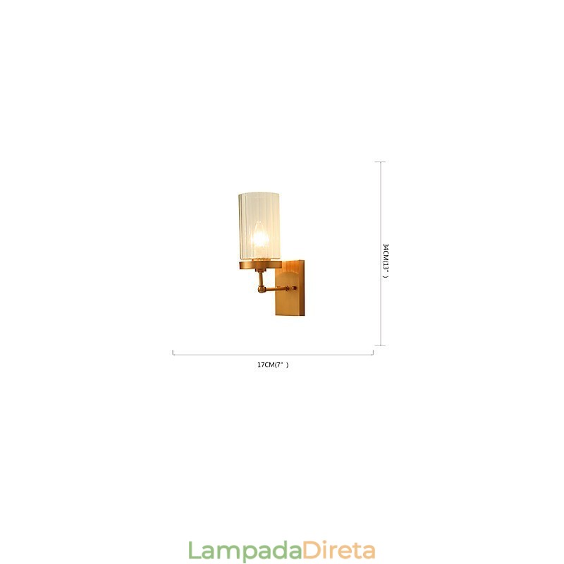 Recurso de latão country clássico tradicional para arandelas de parede estilo mini uplight
