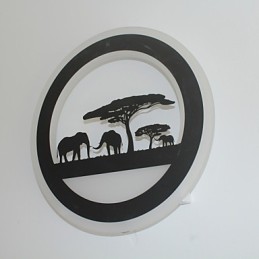 Luminária de parede redonda acrílica para quarto, luminária de corredor moderna, lâmpada de entrada