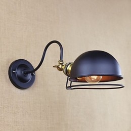 Recurso de pintura retrô country simples para arandelas de parede de proteção ocular estilo mini