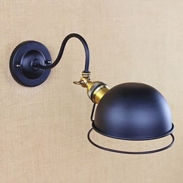 Recurso de pintura retrô country simples para arandelas de parede de proteção ocular estilo mini