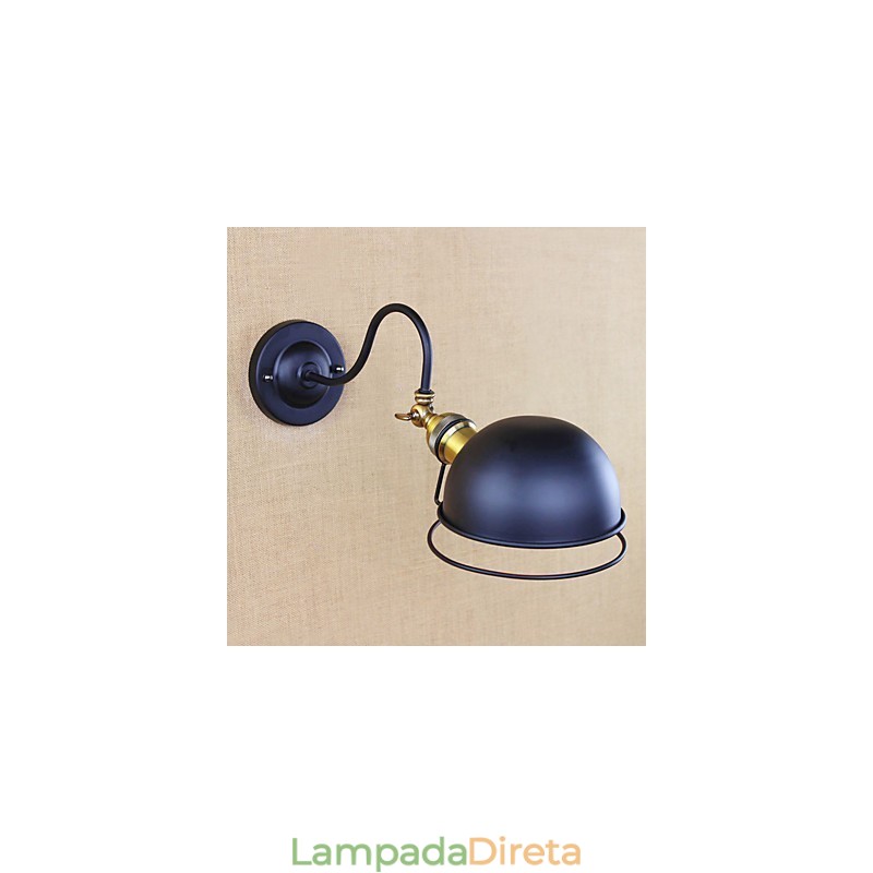 Recurso de pintura retrô country simples para arandelas de parede de proteção ocular estilo mini