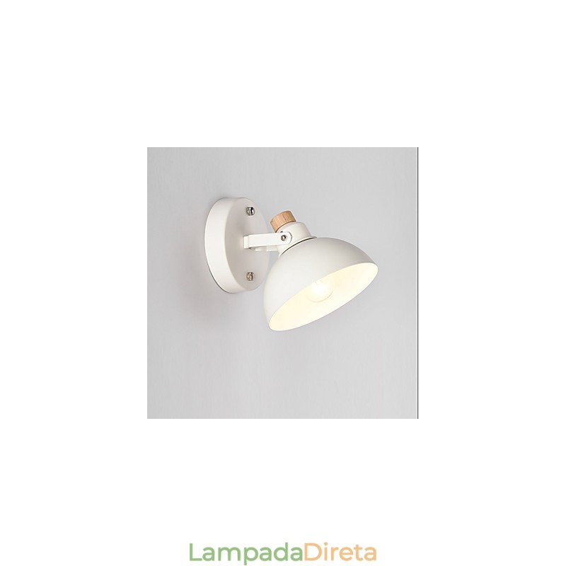 Luminária de parede moderna contemporânea com luz ambiente