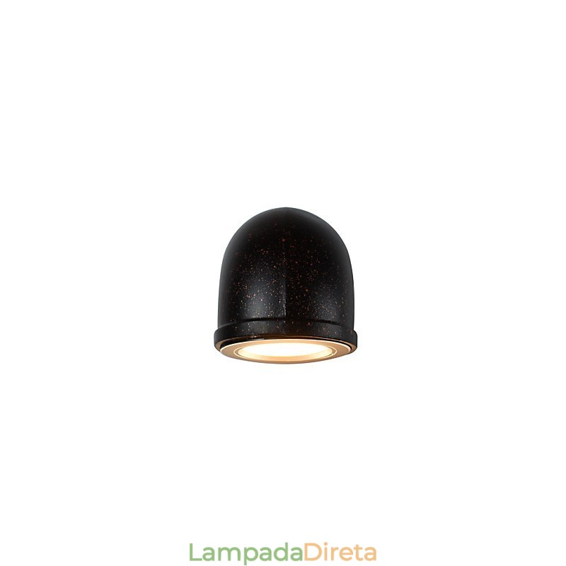 Luminária de parede Arandelas de parede Luminária de parede de ferro Lâmpada de parede sabre de luz preta muda na parede