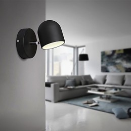 Luminária de parede moderna contemporânea com luz ambiente