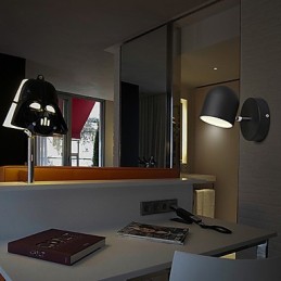 Luminária de parede moderna contemporânea com luz ambiente