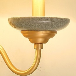 Simples Country Tradicional Clássico Latão Recurso para Mini Estilo Uplight Wall Sconces Luz de Parede