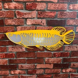 Luminárias de parede modernas em formato de peixe, estilo simples, iluminação acrílica, sala de estar, corredor, quarto, quartos de hotel, iluminação de decoração