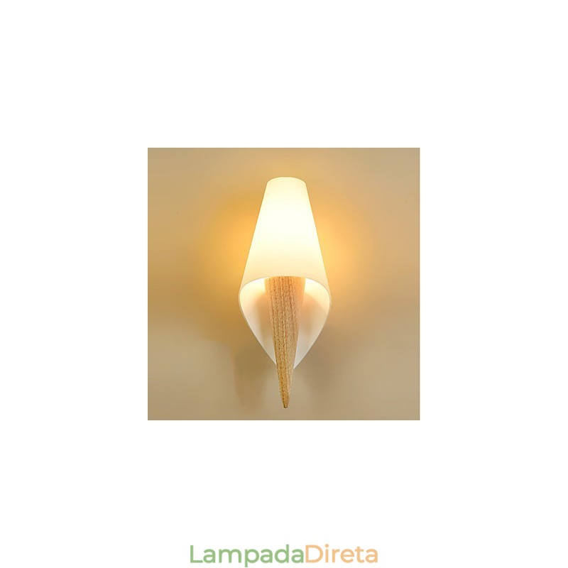 Luminária de parede estilo europeu simples para proteção dos olhos, luminária de parede com luz ambiente, luminária de parede estilo europeu quente para quarto