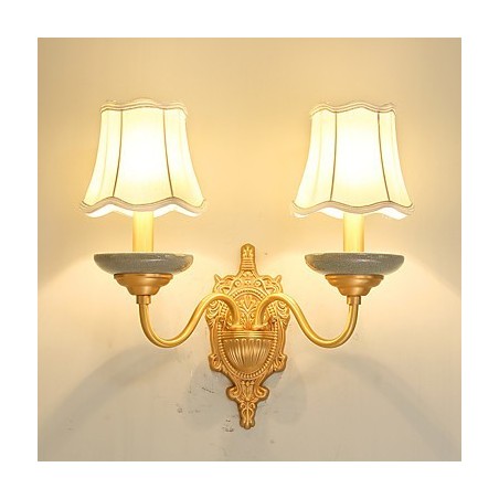 Simples Country Tradicional Clássico Latão Característica para Mini Estilo Uplight Wall Sconces Wall Light Pu Simples Country Tradicional Clássico Latão Característica para Mini Estilo Uplight Wall Sconces Wall Light Pu