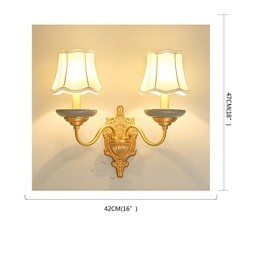 Simples Country Tradicional Clássico Latão Característica para Mini Estilo Uplight Wall Sconces Wall Light Pu