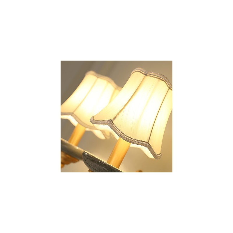 Simples Country Tradicional Clássico Latão Característica para Mini Estilo Uplight Wall Sconces Wall Light Pu