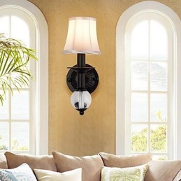Vintage Electroplated Feature Uplight Arandelas de parede Luz de parede