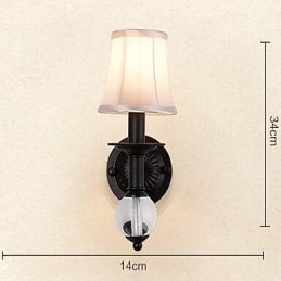 Vintage Electroplated Feature Uplight Arandelas de parede Luz de parede
