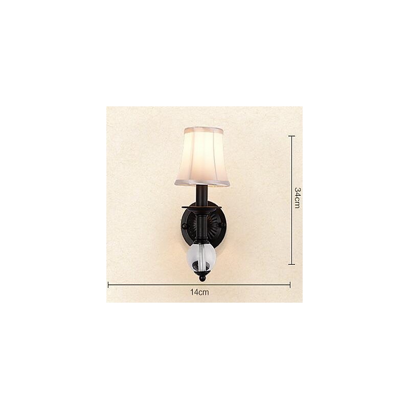 Vintage Electroplated Feature Uplight Arandelas de parede Luz de parede