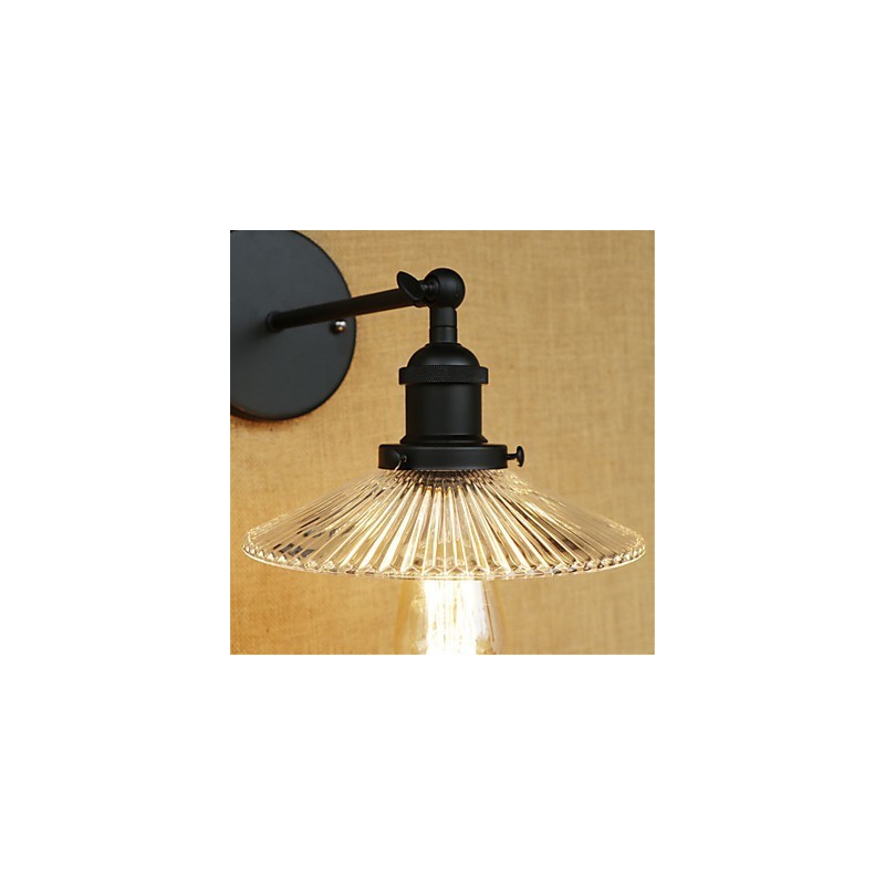 Pintura retrô country para proteção ocular em estilo mini, arandelas de parede com luz ambiente