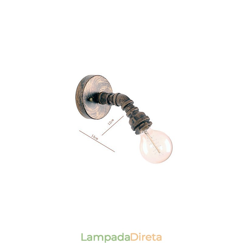 Antigo Simples Vintage Country Tradicional Clássico Pintura Recurso para Mini Estilo Downlight Arandelas de Parede Luz de Parede