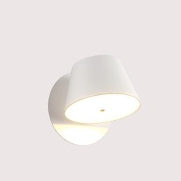 Luminária de parede moderna contemporânea com luz ambiente