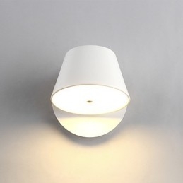 Luminária de parede moderna contemporânea com luz ambiente
