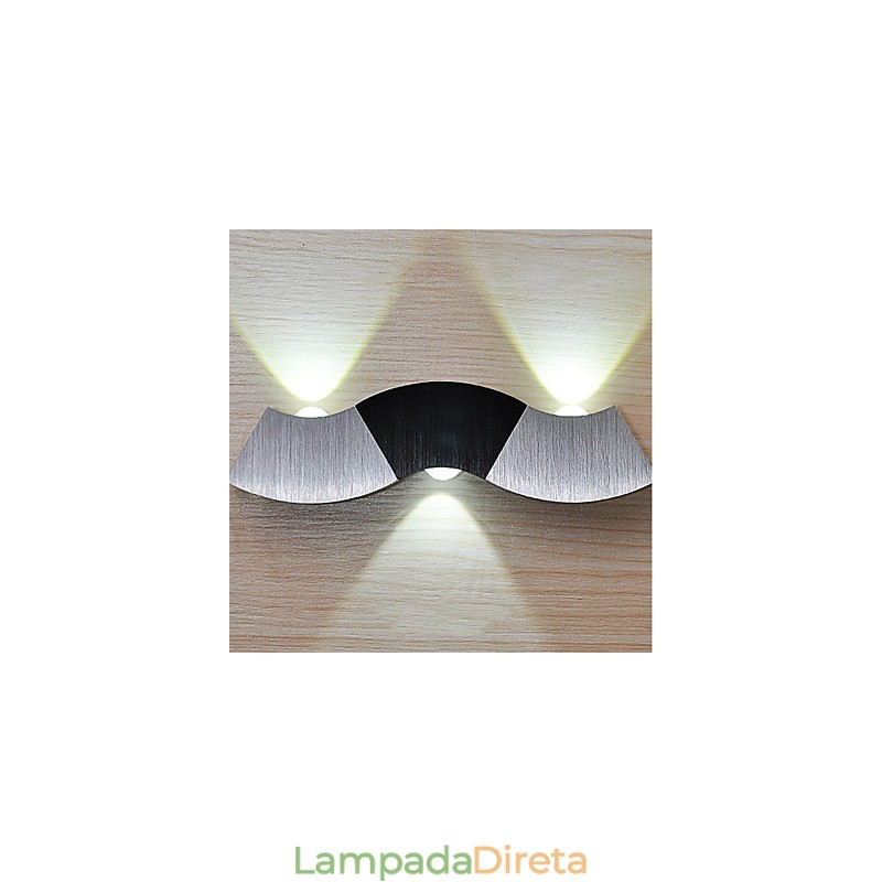 Recurso contemporâneo moderno para arandelas de parede de luz ambiente estilo mini