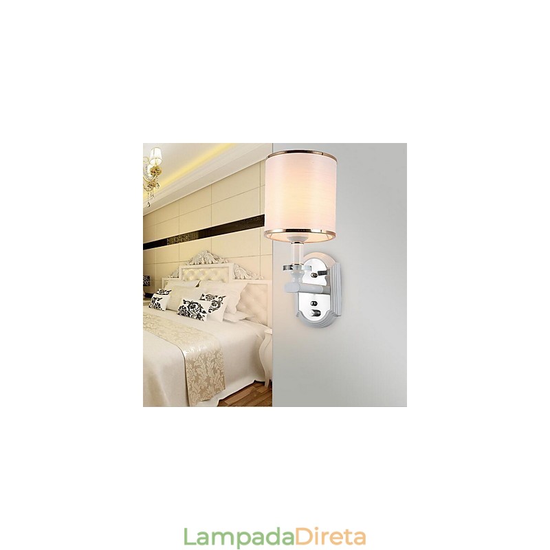Luminária de parede moderna contemporânea galvanizada Downlight