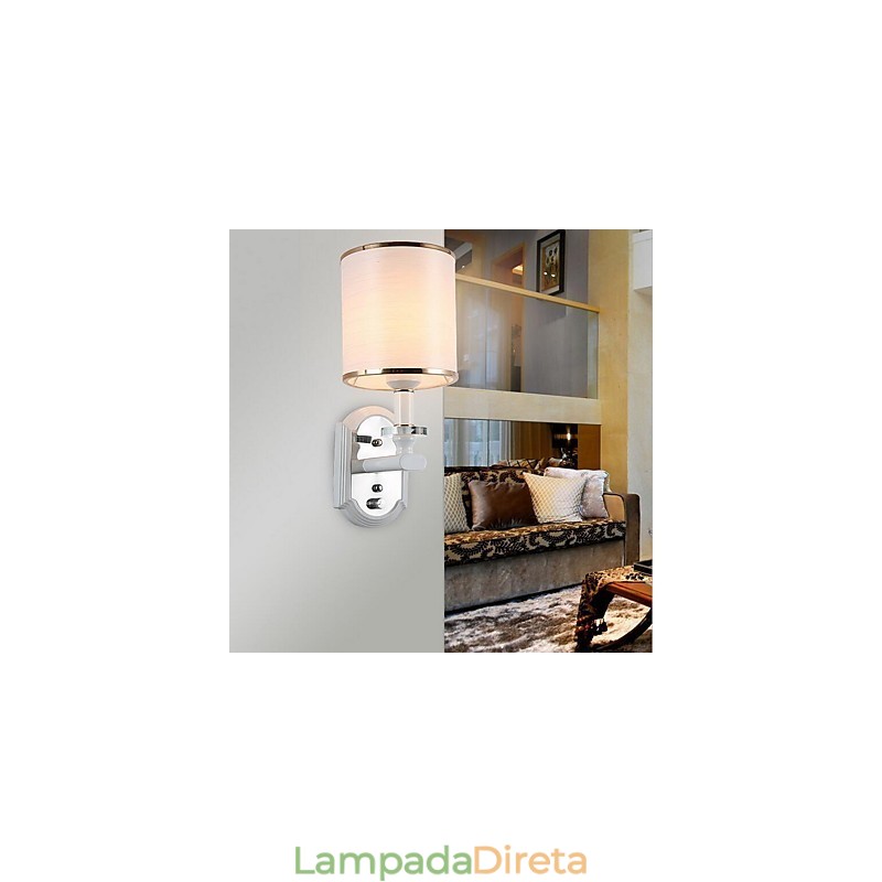 Luminária de parede moderna contemporânea galvanizada Downlight
