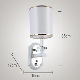 Luminária de parede moderna contemporânea galvanizada Downlight
